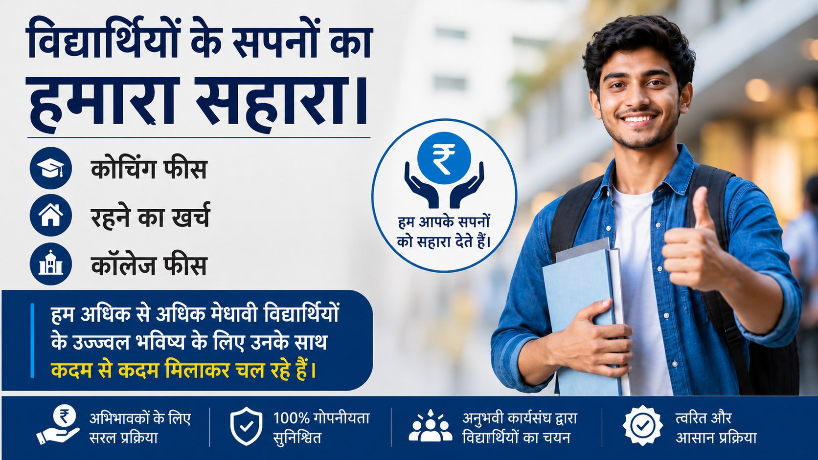 જો કોઈ પણ નાગરિક વિદ્યાર્થીને પૈસાની જરૂર હોય, તો અમારી હેલ્પ ચેનલ જોડાય છે, 3000 સભ્યોનું રોકાણ કરો અને 45 મિનિટમાં 12000 મે મે