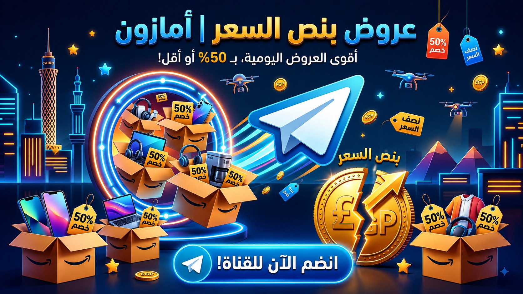 عروض بنص السعر | أمازون