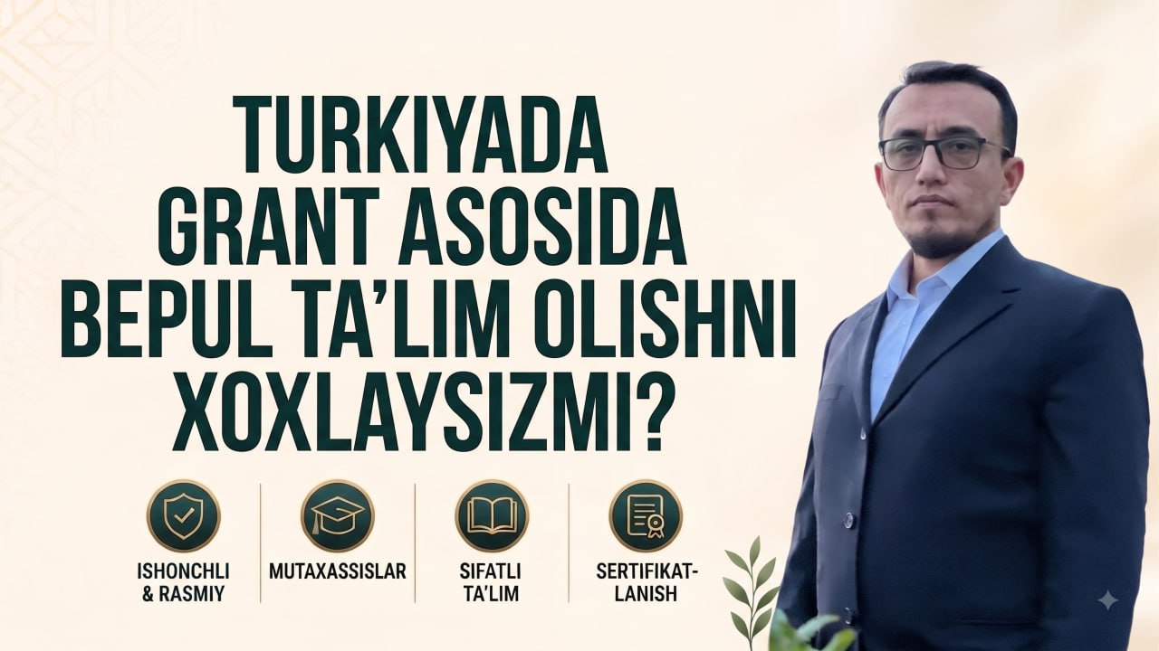 Turkiyada Rasmiy Ta‘lim