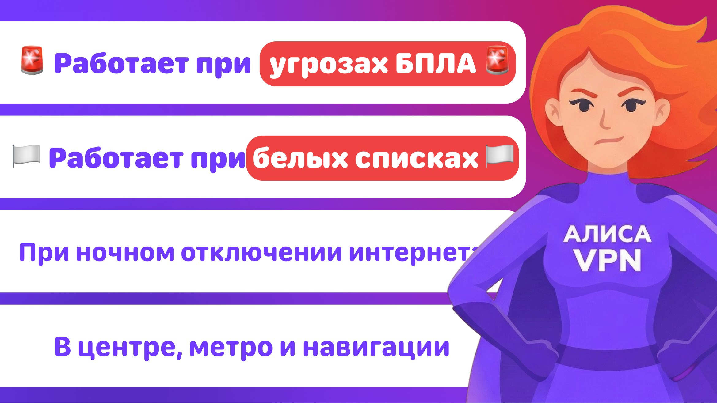АЛИСА ВПН VPN 🛜